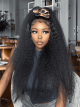 OPHELIA Kinky Straight 13X4 Lace Front Wigs Human Hair Pre Plucked with Baby Hair Natural Hairline for Black Women