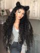 OPHELIA 10A Natural Wave Virgin Human Hair 4 Bundles With Free Part 13X4 Lace Frontal