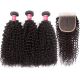 OPHELIA 10A Kinky Curly Virgin Human Hair 3 Bundles With Free Part 4X4 Lace Closure