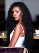OPHELIA 10A Deep Wave Virgin Human Hair 4 Bundles With Free Part 13X4 Lace Frontal
